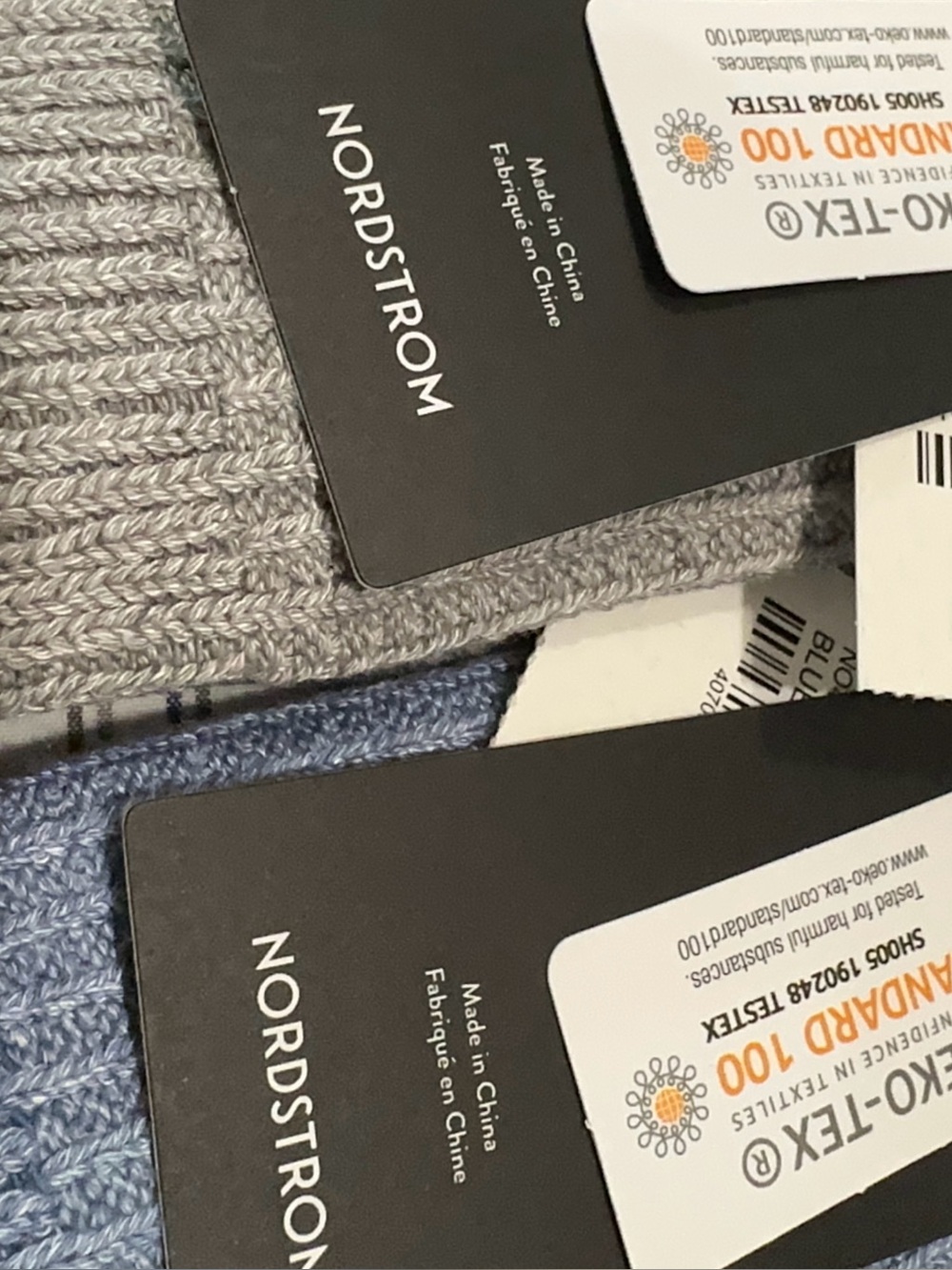 NWT NORDSTROM **2 PAIR** Men’s Casual Rib Crew Socks 6-12 1/2. MSRP $15